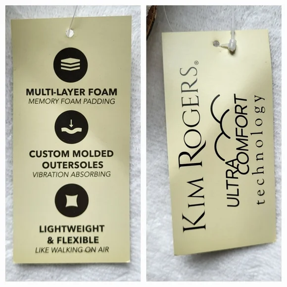 KIM ROGERS Faux Brown Faux Snakeskin Low Heel Brandi Booties | Size 8    (NIB) - Picture 5 of 7